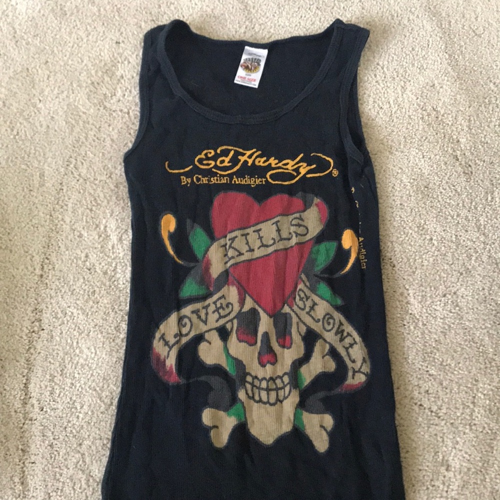 Ed hardy tank